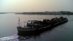 توقعات بإزدحام البضائع في نهر النيل