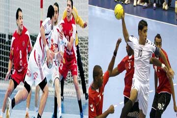 الأهلى يواجه الأولمبى والزمالك يلتقى مع الطيران بدورى اليد اليوم