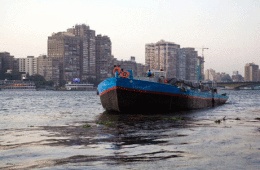 نايل كارجو تتسلم 4 بارجات نهرية جديدة ووحدتين دافعتين