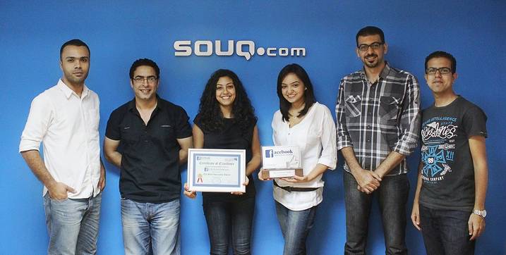 “سوق دوت كوم” تفوز بجائزة أفضل تطبيق على الفيس بوك لقطاع البيع بالتجزئة على مستوى الشرق الأوسط وشمال أفريقيا