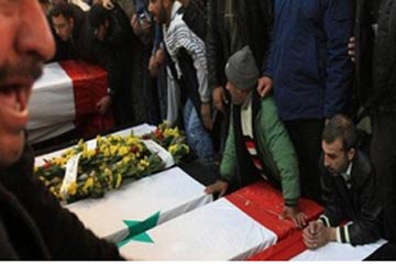 مقتل 24 بنيران قوات النظام و انفجارات ضخمة تهز احياء دمشق