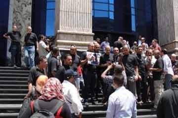 احتجاج الصحفيين يؤدى لعدم اكتمال النصاب القانوني للجمعية التأسيسية