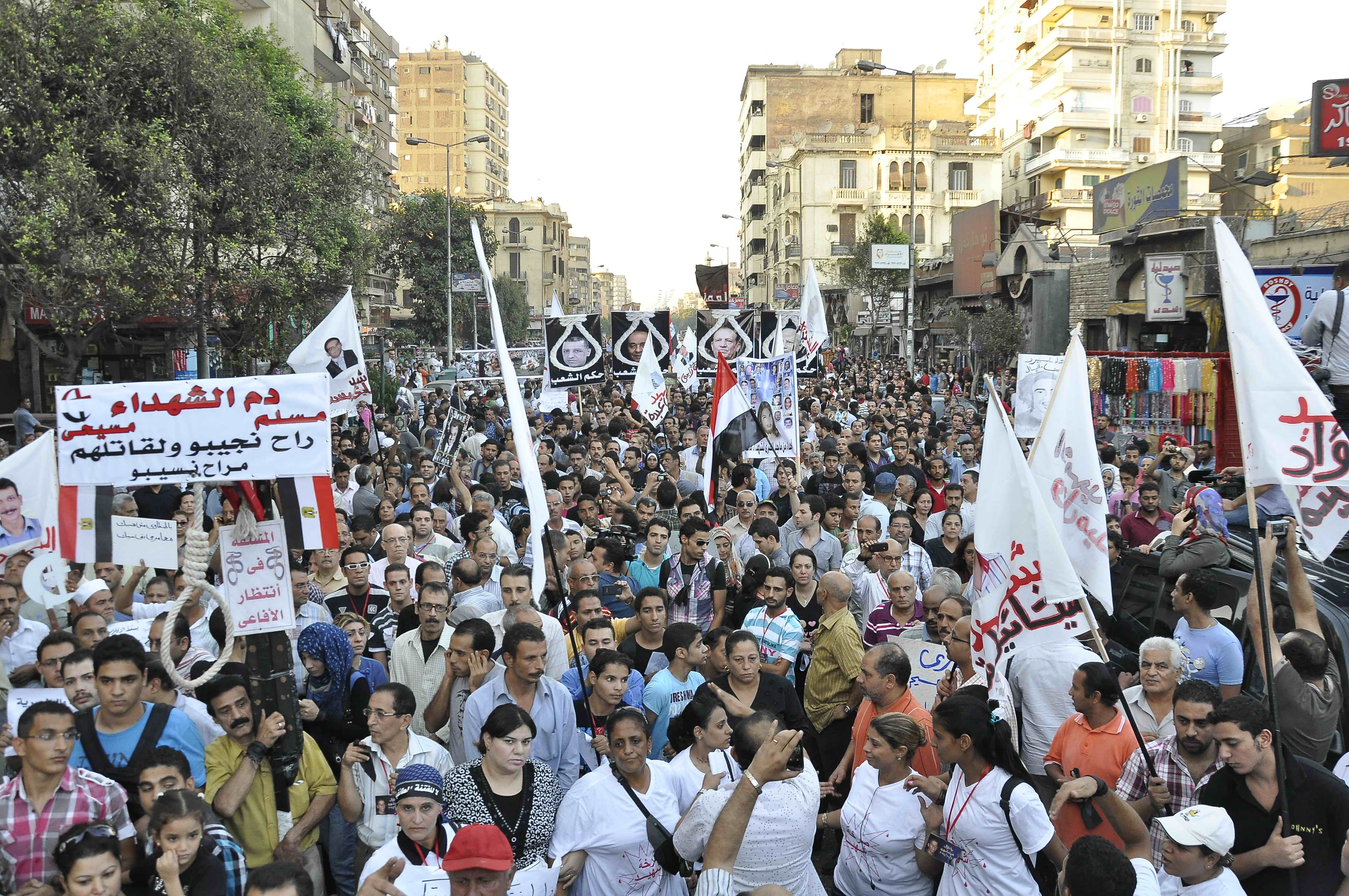 مشيرة للاقباط لاحياء ذكرى شهداء ماسبيرو
