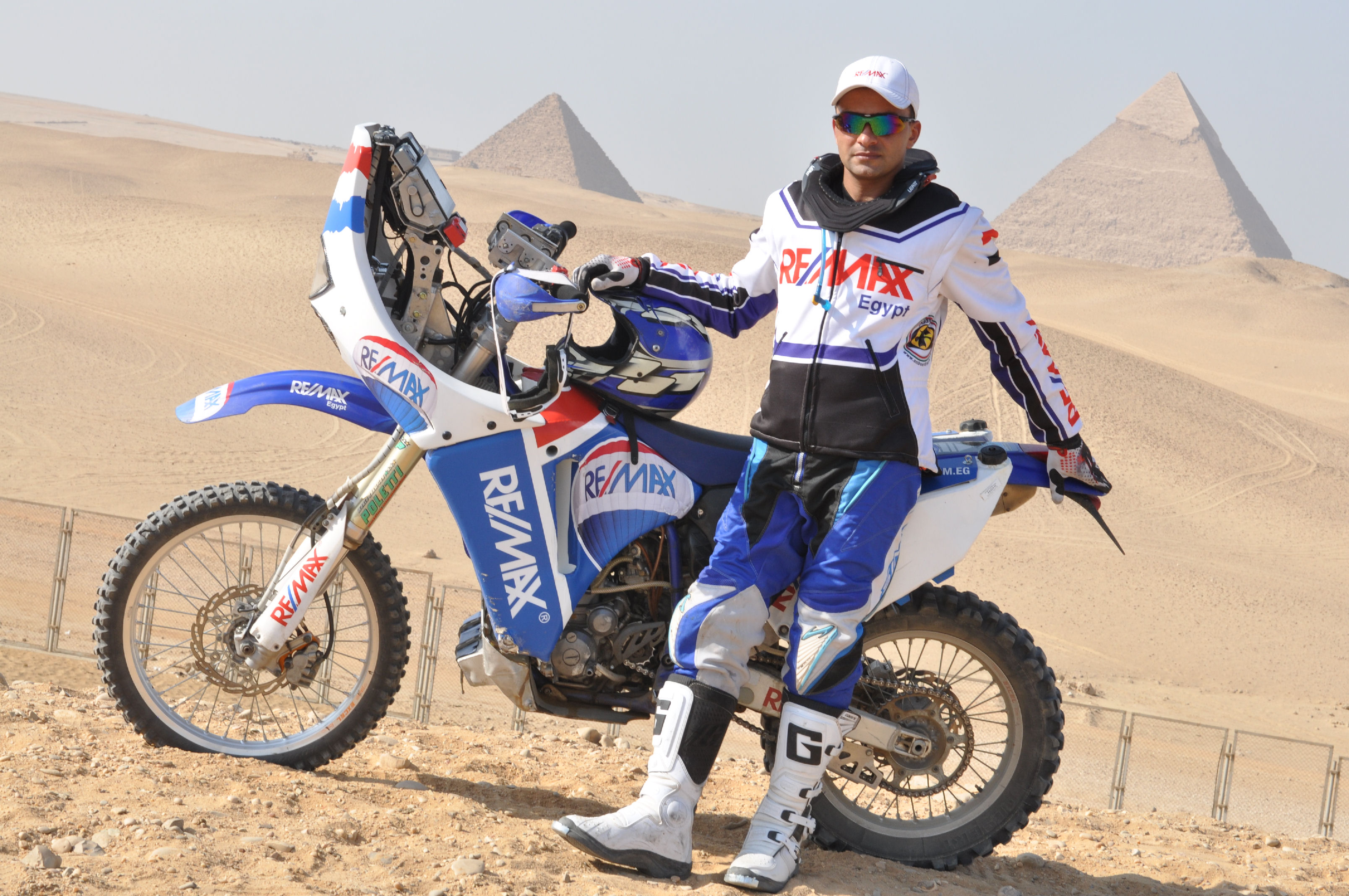 ” رى  ماكس  مصر”  ترعى  ” خالد عبد الموجود ” فى رالى الفراعنة للدراجات النارية