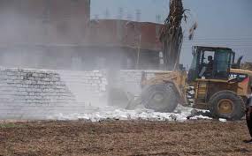 ازالة التعديات على املاك الدولة