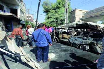 مقتل 20 شخصا في انفجار سيارتين جنوب دمشق