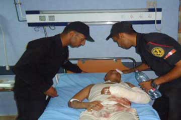 مصدرأمنى :ارتفاع أعداد مصابى الشرطة بأحداث التحرير الى 218