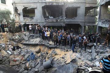 %57 من الأمريكيين يؤيدون الهجمات الإسرائيلية على غزة