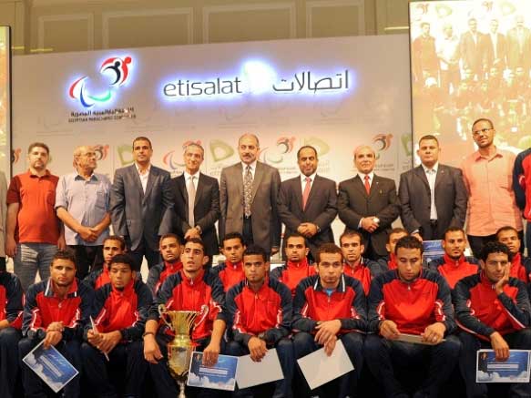 المصرية للاتصالات تكرم أبنائها من أبطال دورة الألعاب البارالمبية لندن 2012