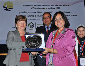 الولايات المتحدة الإمريكية تدعم المؤتمر السنوى السادس لجمعية سيدات أعمال الإسكندرية