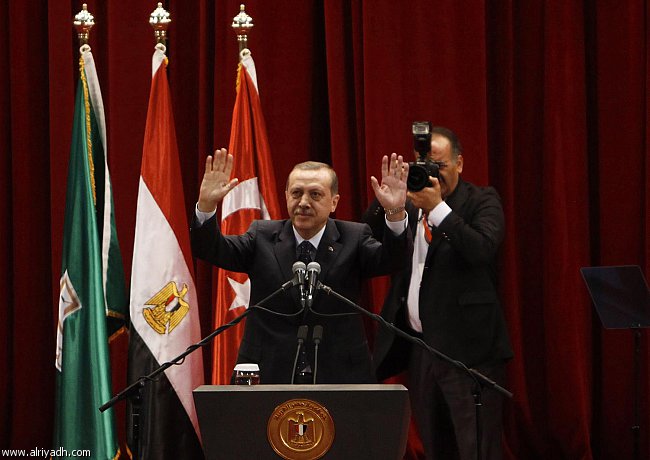 كلمة رئيس الوزراء التركي أردوغان في جامعة القاهرة