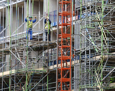 تدهور قطاع البناء بالمملكة المتحدة