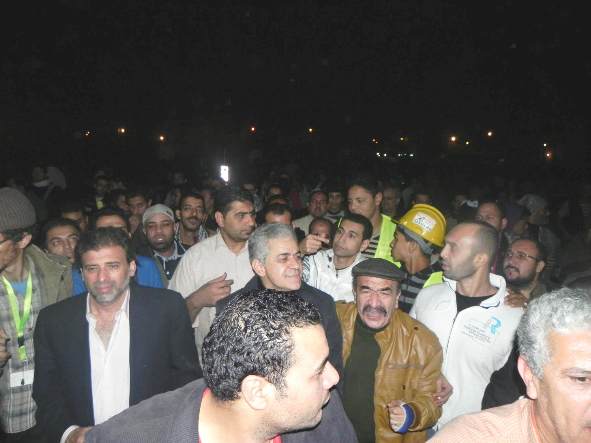 المتظاهرين فى التحرير يدعون لمسيرات حاشدة  فى جميع محافظات مصر