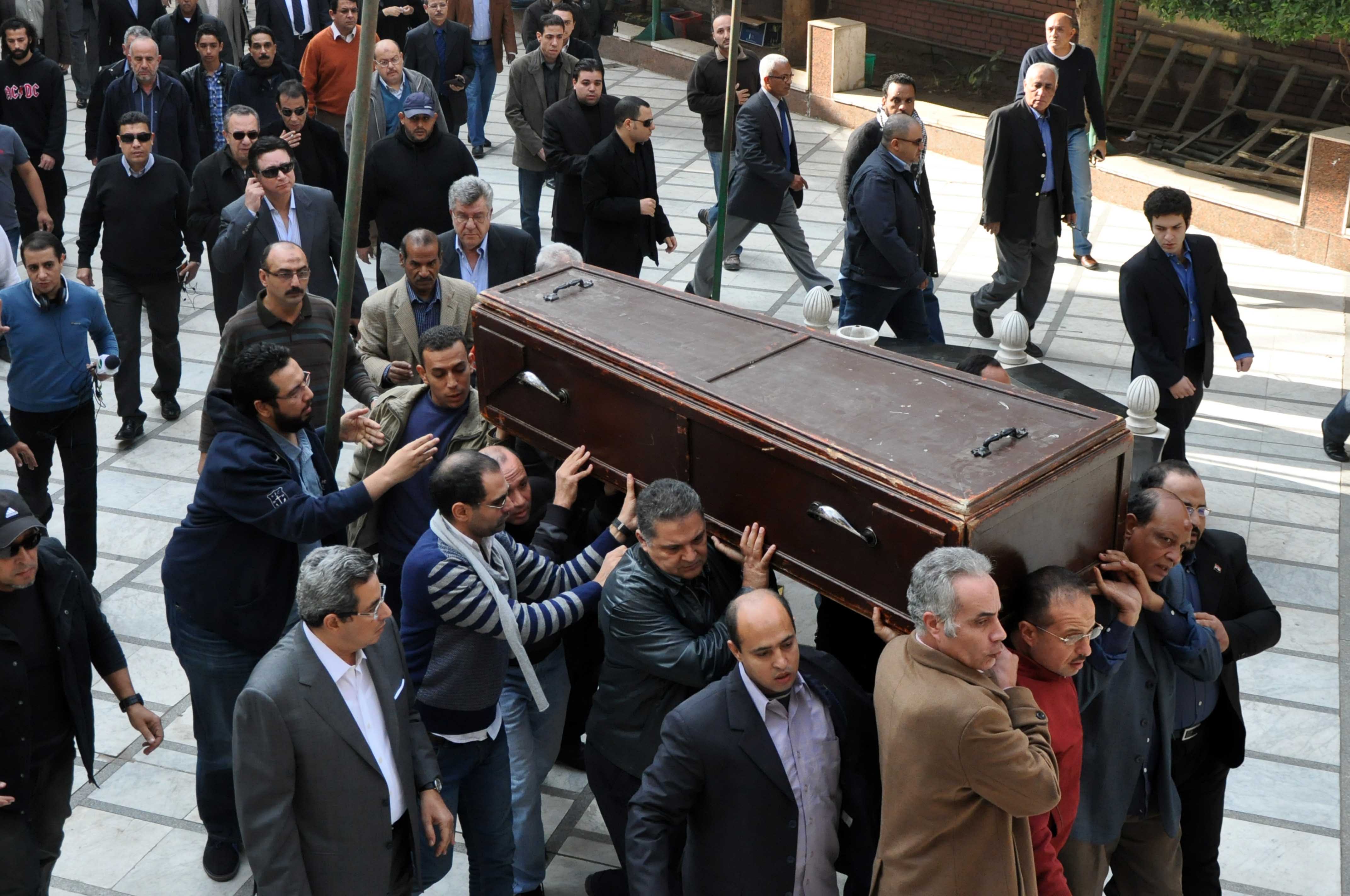 جنازة الفنان عمار الشريعى