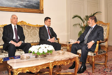 مرسي يلتقي رئيس الجمعية العامة للأمم المتحدة ب “الاتحادية”