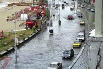 أمطار علي الاسكندرية ومناطق متفرقة من الساحل الشمالي الغربي