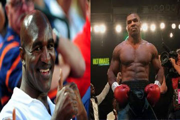 بيع قفازات هوليفيلد في مباراته ضد تايسون بسعر 35 الف دولار