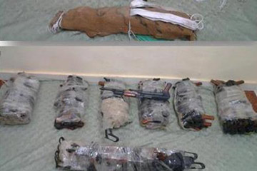 حرس الحدود تحبط محاولة لتهريب الأسلحة بالحدود الغربية