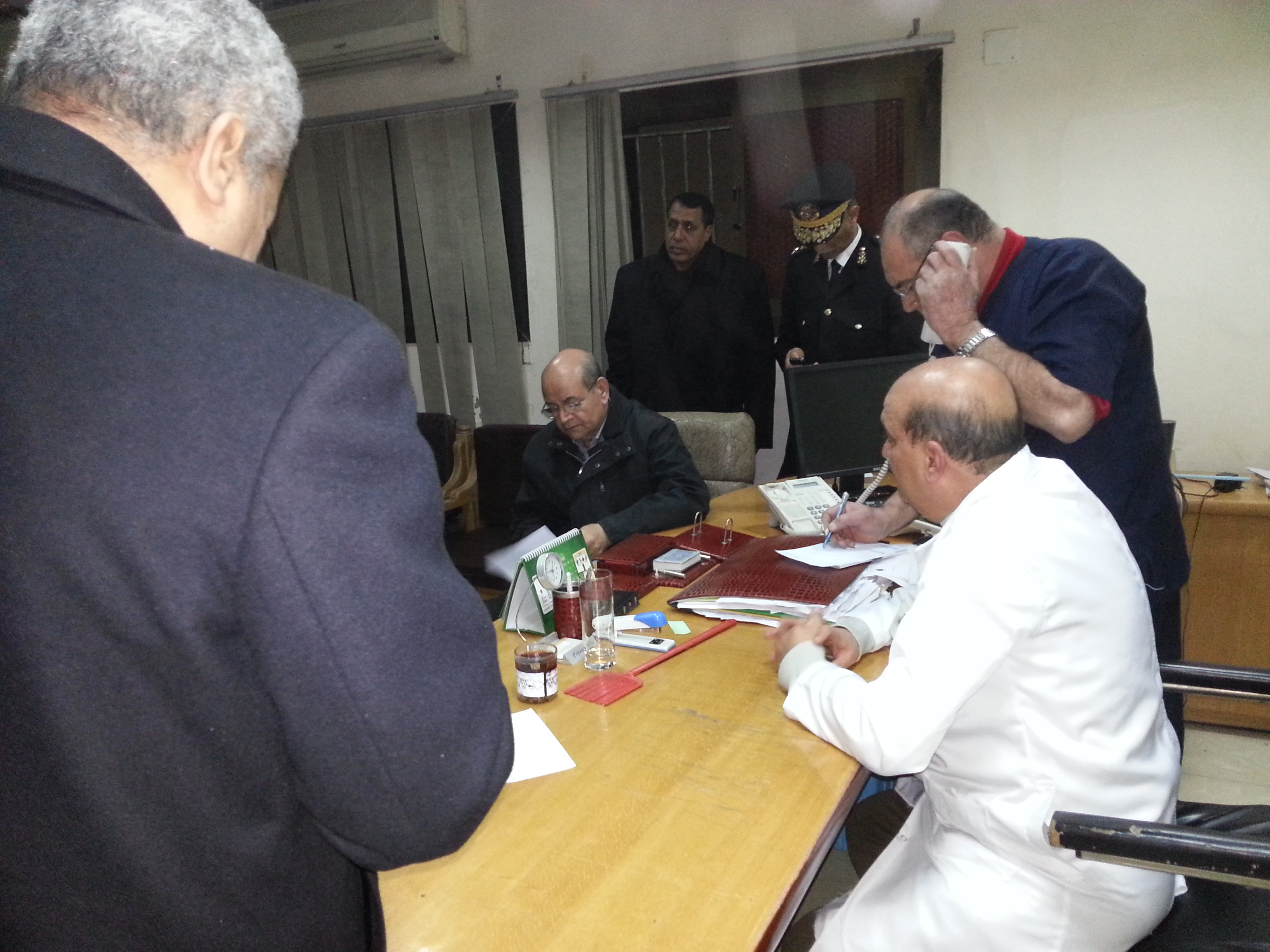 طوارئ بمستشفيات الجيزة لعلاج مصابى حادث البدرشين