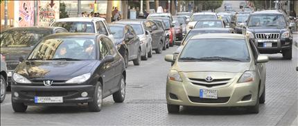 مبيعات السيارات الجديدة في لبنان يرتفع 31ر9% خلال العام 2012