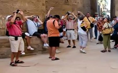السائحين فى مصر