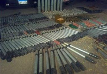 قوات حرس الحدود تحبط محاولة لتهريب صواريخ بالحدود الغربية