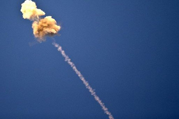 سقوط صاروخ اطلق من غزة على جنوب اسرائيل دون اصابات