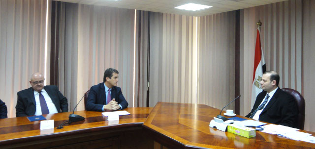 صالح يلتقى المرشح البرازيلى لرئاسة منظمة التجارة  و يؤكد ضرورة إقامة نظام تجارى عالمى عادل