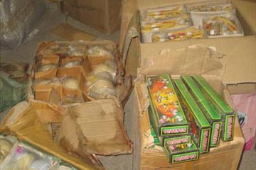 إحباط محاولة تهريب 13 طنا ألعابا نارية عبر ميناء الإسكندرية