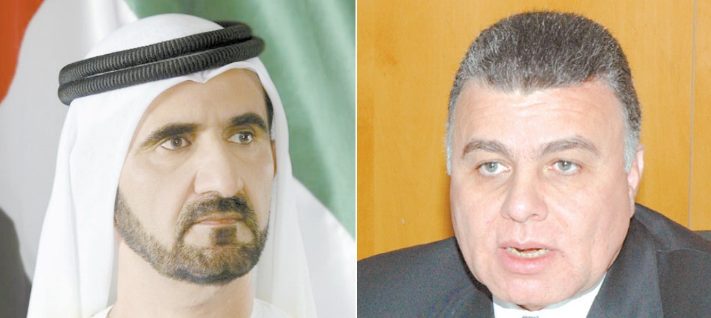 «صالح» يبحث مع حاكم دبى مشكلات الشركات الإماراتية فى مصر