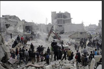 نشطاء: هجوم صاروخي يصيب قائدا لمقاتلي المعارضة قرب دمشق