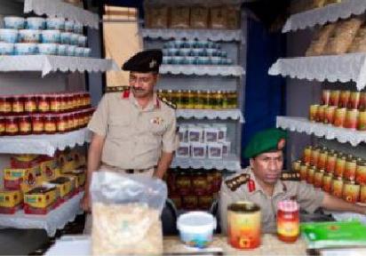 تخفيض أسعار المواد التموينية بمنافذ الجيش الثالث بالسويس