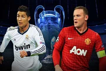 ريال مدريد يواجه مانشستر يونايتد في ذهاب دور الستة عشر