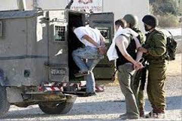 الاحتلال الإسرائيلي يعتقل 4 فلسطينيين في الضفة الغربية