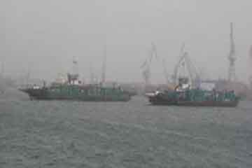 فتح بوغازي الأسكندرية والدخيلة بعد تحسن الأحوال الجوية