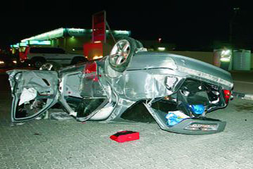 وفاة 22 اسيويا وإصابة 24 فى حادث مروري بـ “الإمارات “