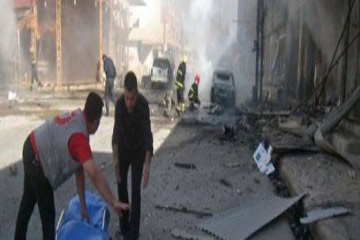 مقتل وإصابة 35 شخصا بتفجير انتحاري شمالي بغداد