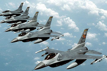 وفد عسكري مصري يتوجه لأمريكا لتسلم طائرات “إف 16”