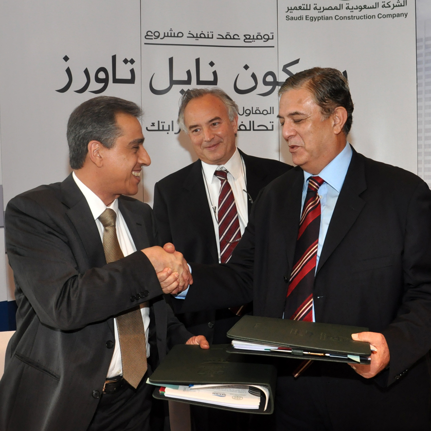 “سيكون ” تتعاقد مع “سياك –أربتك” لتنفيذ مشروع ” نايل تاورز” بقيمة 900 مليون  جنيه