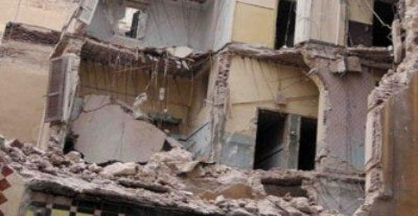 “التفتيش الفنى” يصدر تقرير عن العقار المنهار فى مدينة المحلة الكبرى