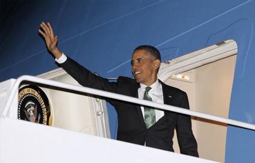 أوباما يصل إسرائيل في أول زيارة له كرئيس للولايات المتحدة