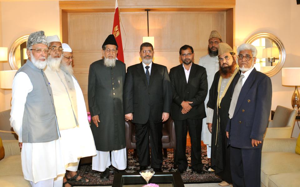 الرئيس مرسي يشهد اطلاق مجلس الاعمال المصري الهندي