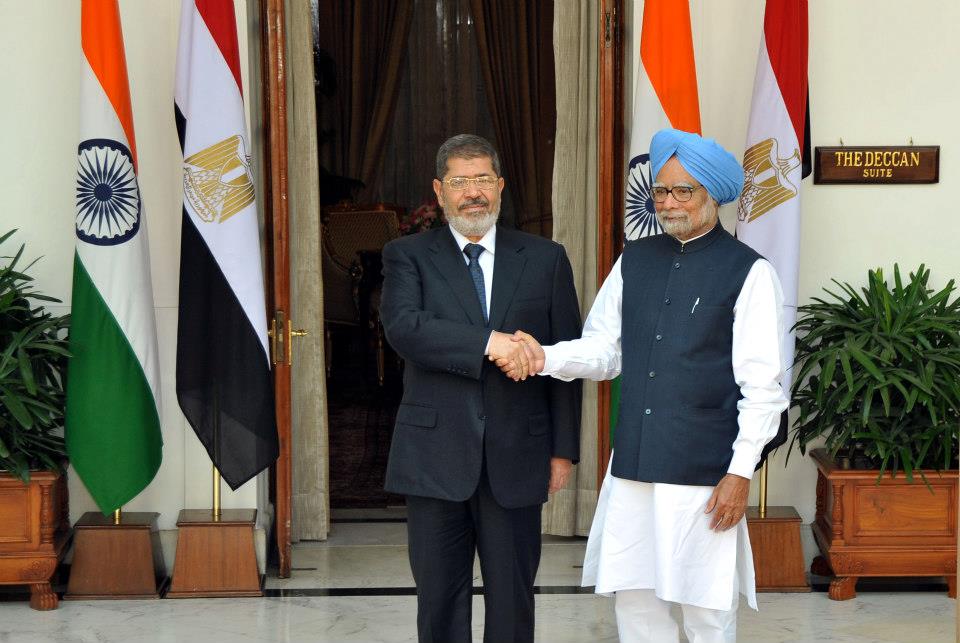 زيارة الرئيس مرسى للهند