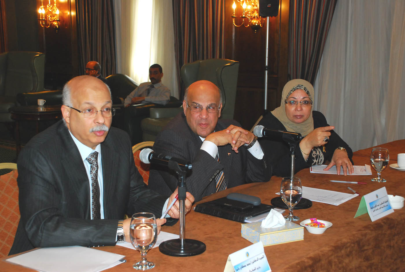 الصحة والمرافق تناقشان مشاكل محطات المياه الأهلية التي ينفذها الأهالي