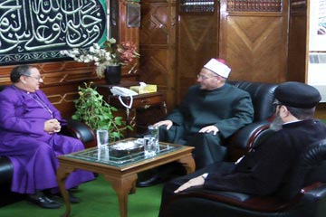 المفتي ووفد رؤساء الكنائس يؤكدون وحدة أبناء الشعب المصري