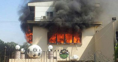 اولتراس اهلاوى يحرق “اتحاد الكرة”.. و20 مليون جنيه الخسائر المبدئية