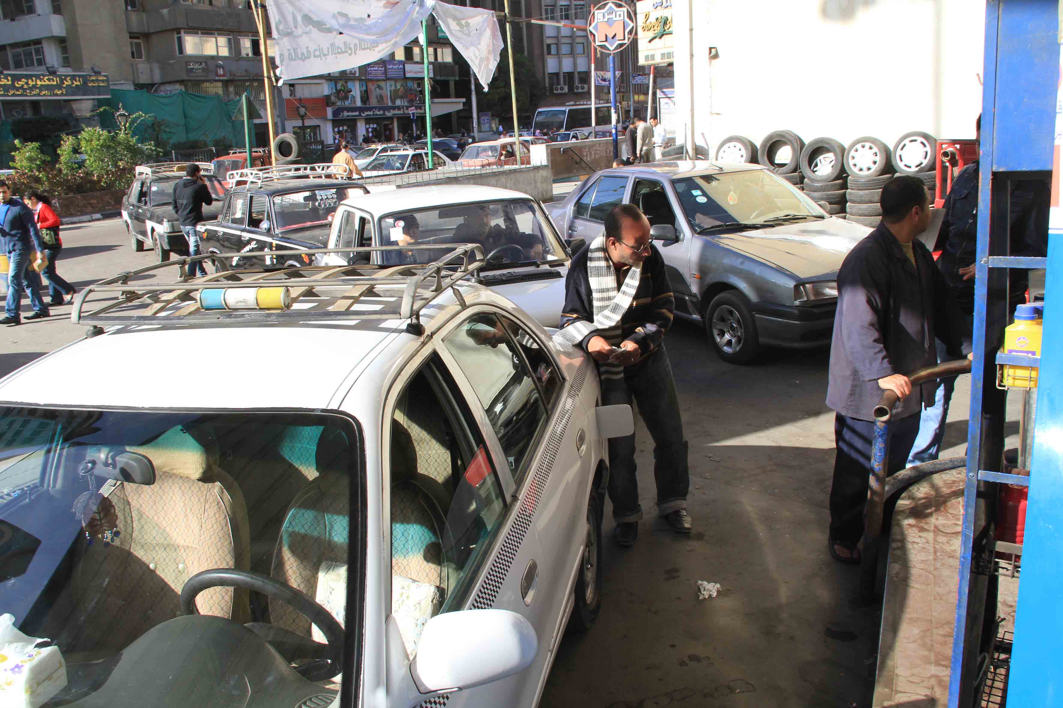 ازمة السولار والبنزين