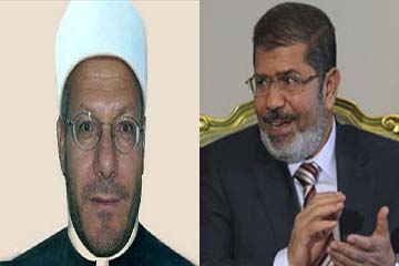 الرئيس مرسى يشيد بدور”الإفتاء ” فى ترسيخ قيم الوسطية والاعتدال
