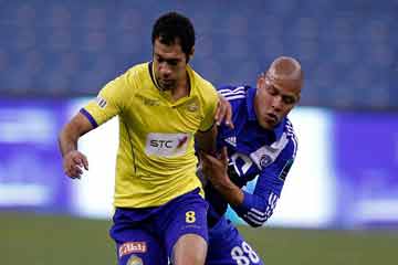 مشجع الهلال السعودي يتسبب في احالة عبد ربه للتحقيق