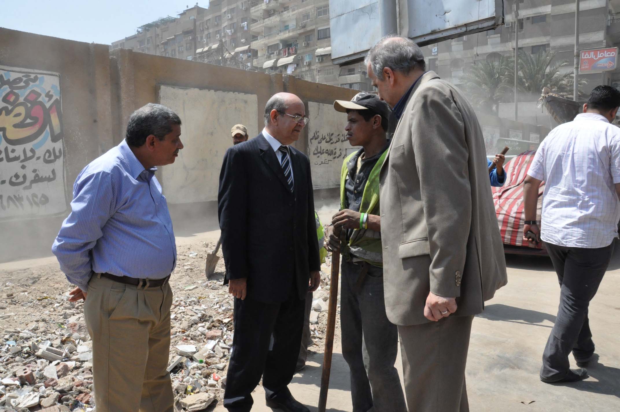 “الجيزة” تسند نظافة “حي الهرم” لشركة محلية